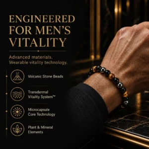 ✨🔥Dafeila® Men's Strength & Vitality Bracelet💯🎂Upgrade Your Energy. Style. and Confidence-ABB8
