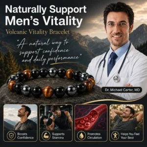 ✨🔥Dafeila® Men's Strength & Vitality Bracelet💯🎂Upgrade Your Energy. Style. and Confidence-ABB8